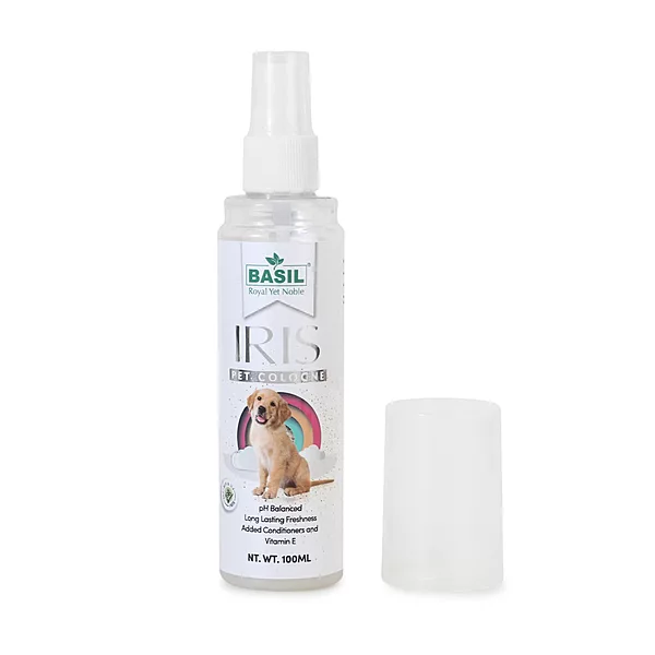 Basil Iris Pet Cologne Spray for Dogs and Cats