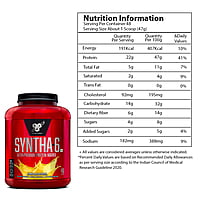 BSN Syntha 6 Protein Powder - 5 lbs, 2.27 kg (Vanilla Ice Cream)