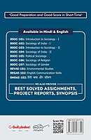 IGNOU BSOC-101 - Introduction to Sociology-I, Latest CBCS Help Book Edition