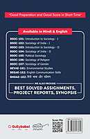 IGNOU BSOC-102 - Sociology of India-I, Latest CBCS Help Book Edition