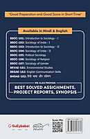 IGNOU BSOC-105 - Political Sociology, Latest CBCS Help Book Edition