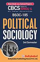IGNOU BSOC-105 - Political Sociology, Latest CBCS Help Book Edition