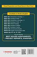 IGNOU BSOC-107 - Sociology of Gender, Latest CBCS Help Book Edition