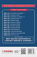 IGNOU BSOC-108 - Economic Sociology, Latest CBCS Help Book Edition