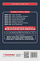 IGNOU BSOE-143 - Environmental Sociology, Latest CBCS Help Book Edition