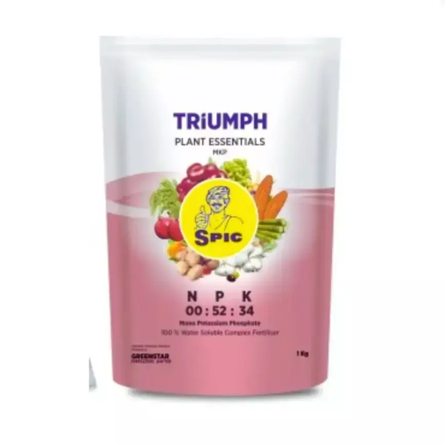 SPIC Triumph NPK 00 52 34 Mono Potassium Phosphate(GREEN STAR)