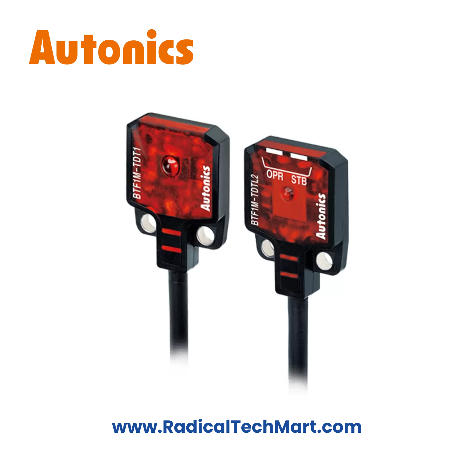 Autonics BTF1M-TDTL Through Beam Photoelectric Sensor - 1m Sensing Distance