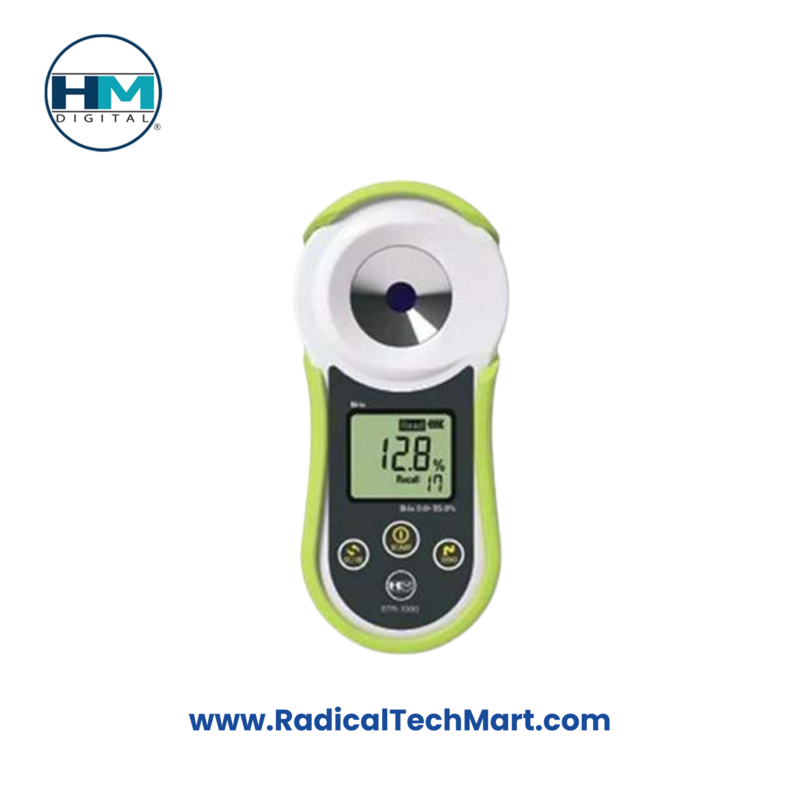 HM Digital BTR-1000 Brix Refractometer for sugar content testing