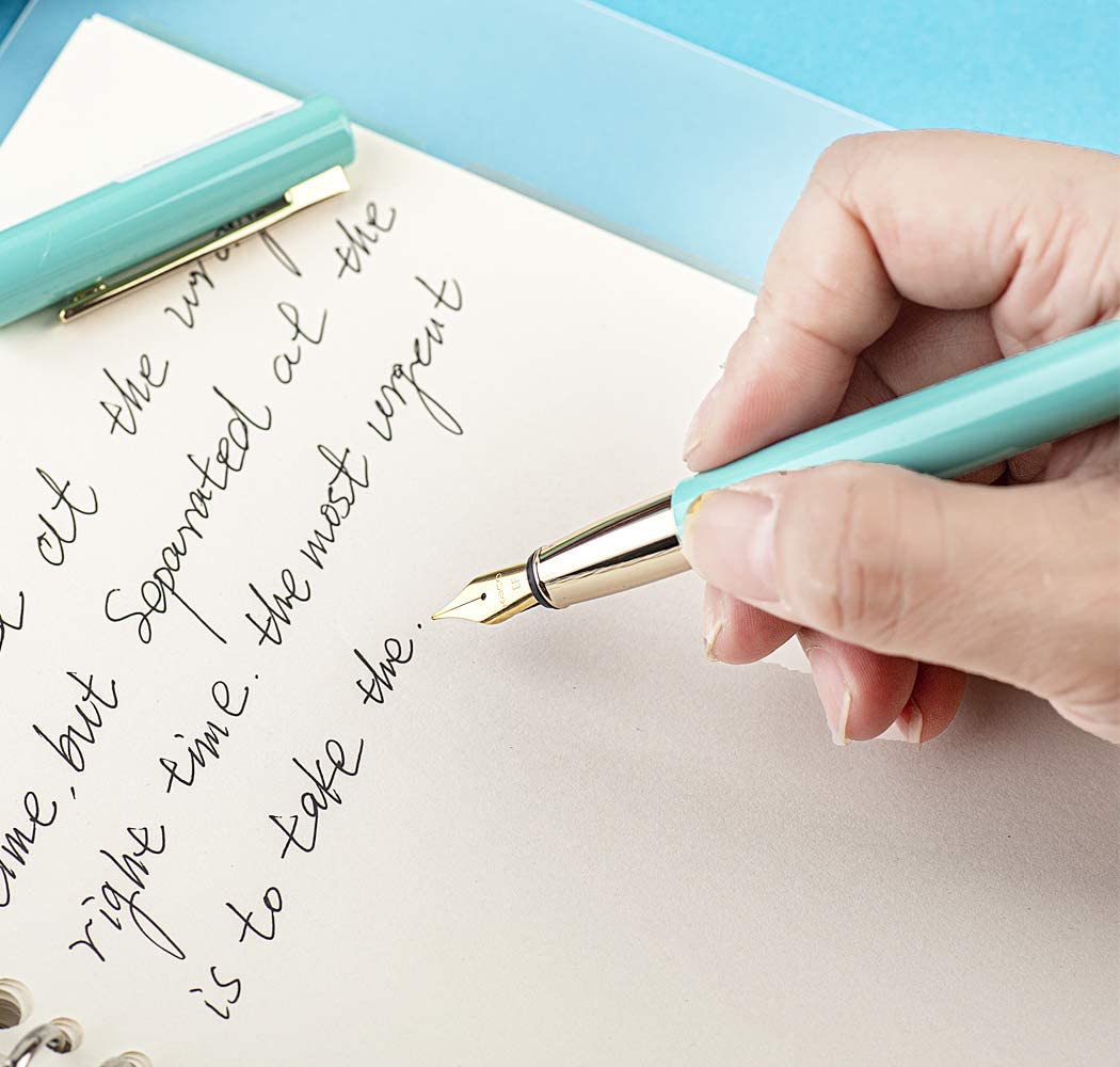 Kaco Brio Fountain Pen Set Turquoise