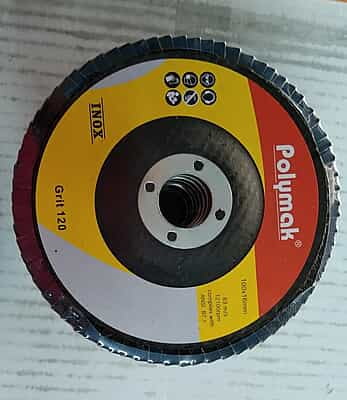 POYLMAK- AG4 Flap Disc 120 GRIT -