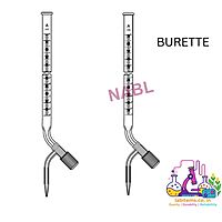 BURETTES - Class A - Screw Type PTFE Needle Valve Stopcock