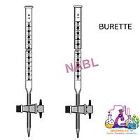 BURETTES - Class A - Straight Bore PTFE key Stopcock