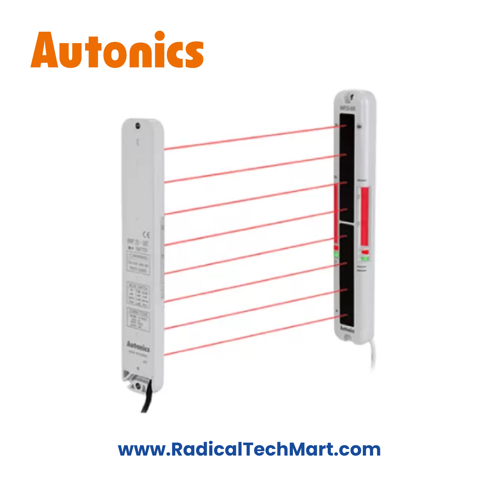 Autonics BWP20-20P Infrared Area Sensor with 20 Beams
