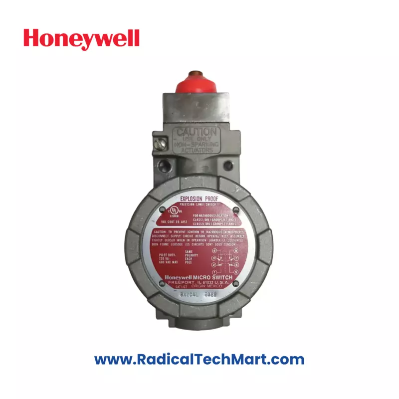 Honeywell BX2C4L Industrial Limit Switch with Top Pin Plunger