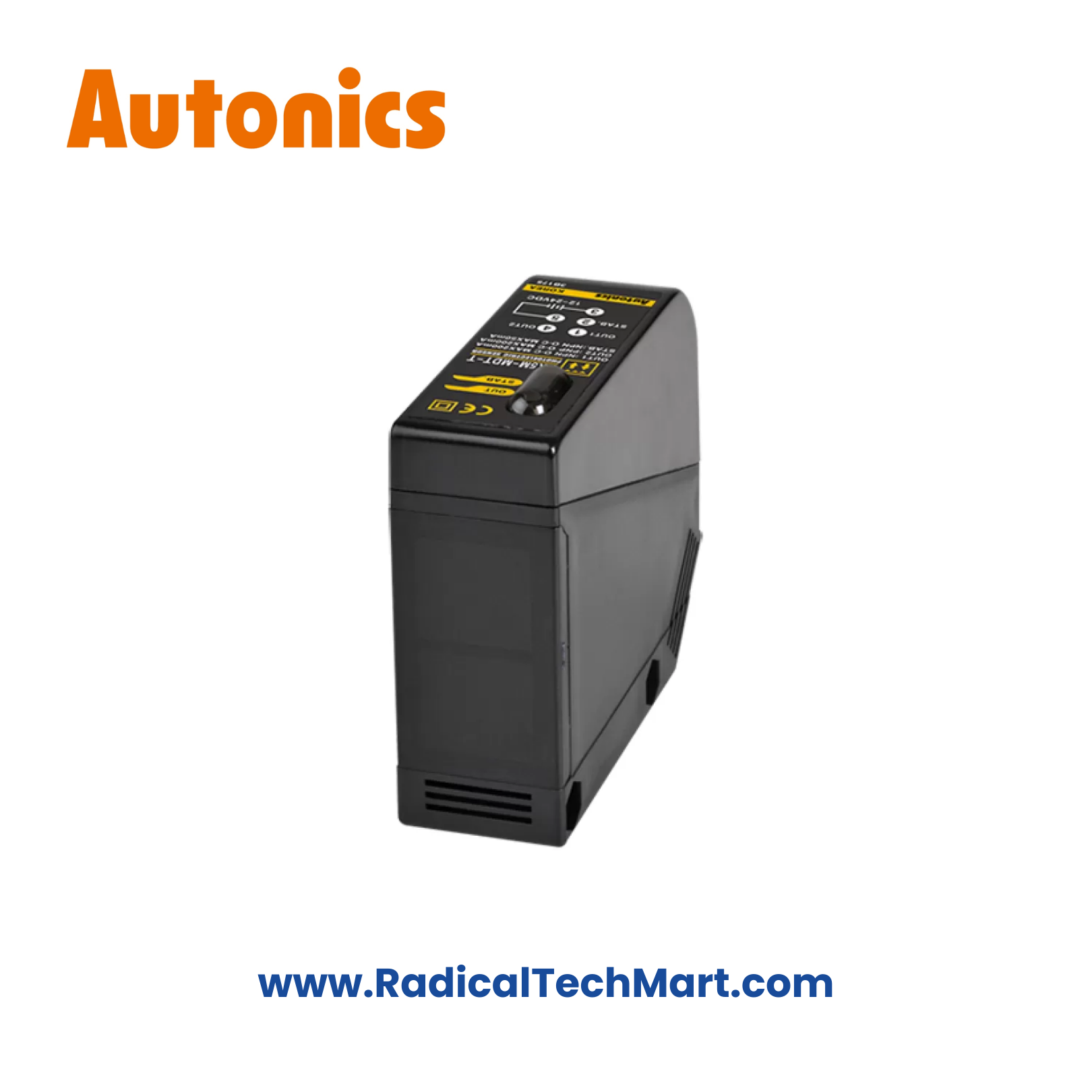 Autonics BX5M-MDT-T Photoelectric Sensor – NPN, Transmitted Beam, 15mm Sensing, IP66 Rated