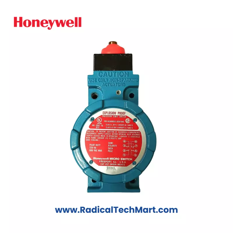 Honeywell BXC4L Flameproof Limit Switch with Top Pin Plunger