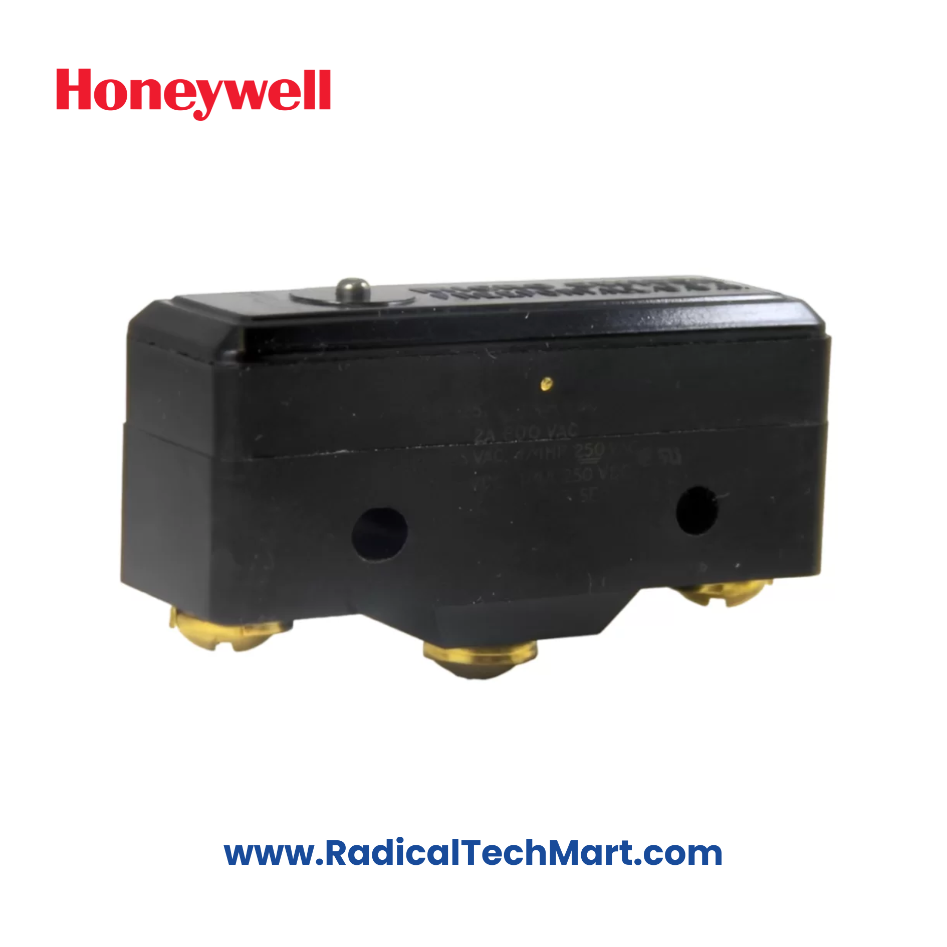 Honeywell BZ-2R-A2 Micro Switch with Pin Plunger Actuator