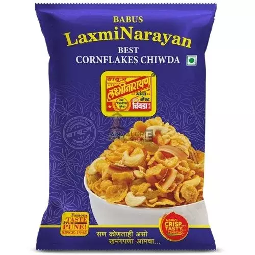 Babus Laxminarayan Cornflakes Chiwda- 250g