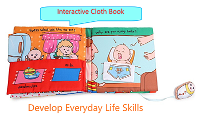 Quiet Book - Welcome New Baby Quiet Book - Welcome New Baby