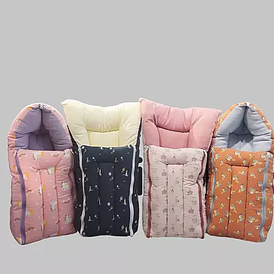 Kinder County Soft Baby Carry Nest Bed | 3 in 1 Baby Cotton Carry Bed