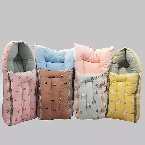 Kinder County Soft Baby Carry Nest Bed | 3 in 1 Baby Cotton Carry Bed