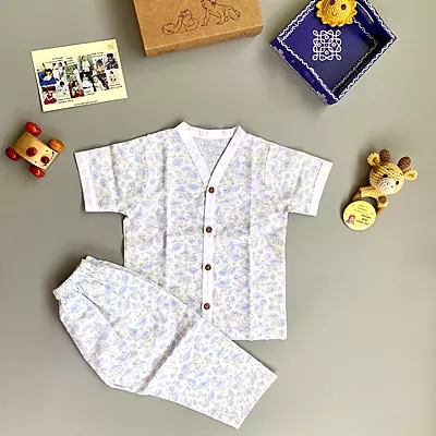 Cotton Kids Co-ord Set | Unisex Baby Clothes | Super Soft Premium