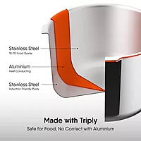 Stahl Xpress Triply Pressure Cooker