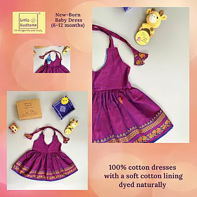 Newborn Baby Girl Dress 6132