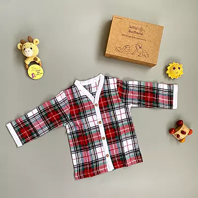 Cotton Kids Co-ord Set for Christmas | Unisex Toddler Clothing