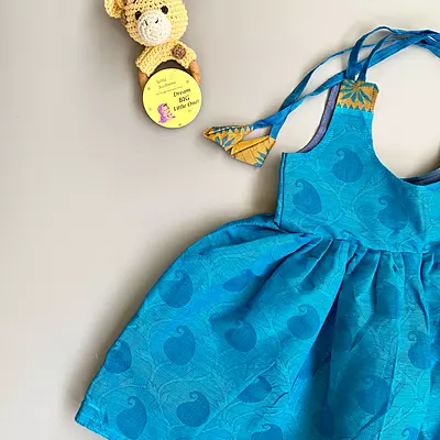 Newborn Baby Girl Cotton Dress (6-12 months) 6150