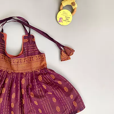 Newborn Baby Girl Cotton Dress (0-6 months) 1174