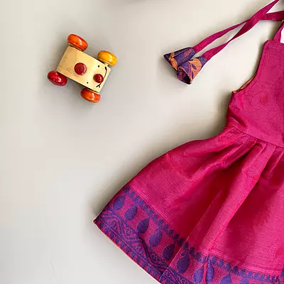 Newborn Baby Girl Cotton Dress (0-6 months) 1176