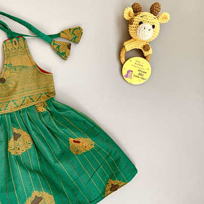 Newborn Baby Girl Cotton Dress (0-6 months) 1175