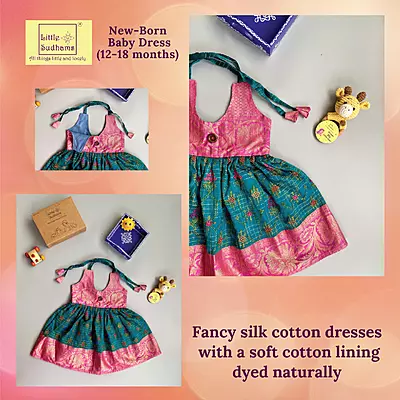 Newborn Baby Girl Dress 12059