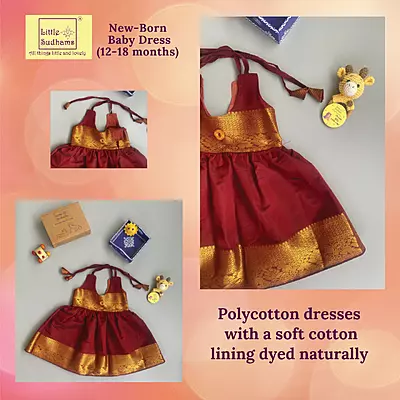 Newborn Baby Girl Dress 12061