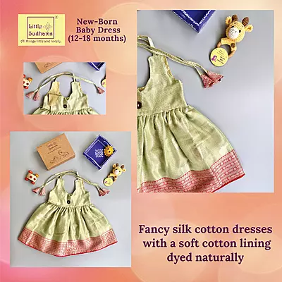 Newborn Baby Girl Dress 12064