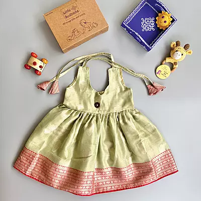 Newborn Baby Girl Dress 12064