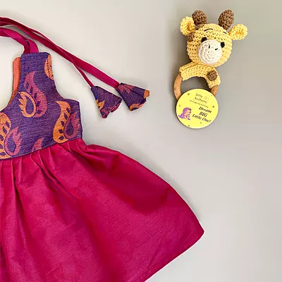 Newborn Baby Girl Cotton Dress (0-6 months) 1177