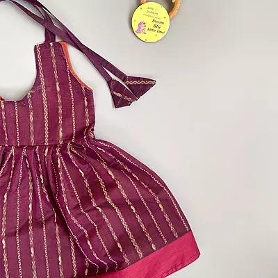 Newborn Baby Girl Cotton Dress (6-12 months) 6139