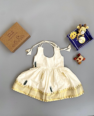 Newborn Baby Girl Cotton Dress (6-12 months) 6136