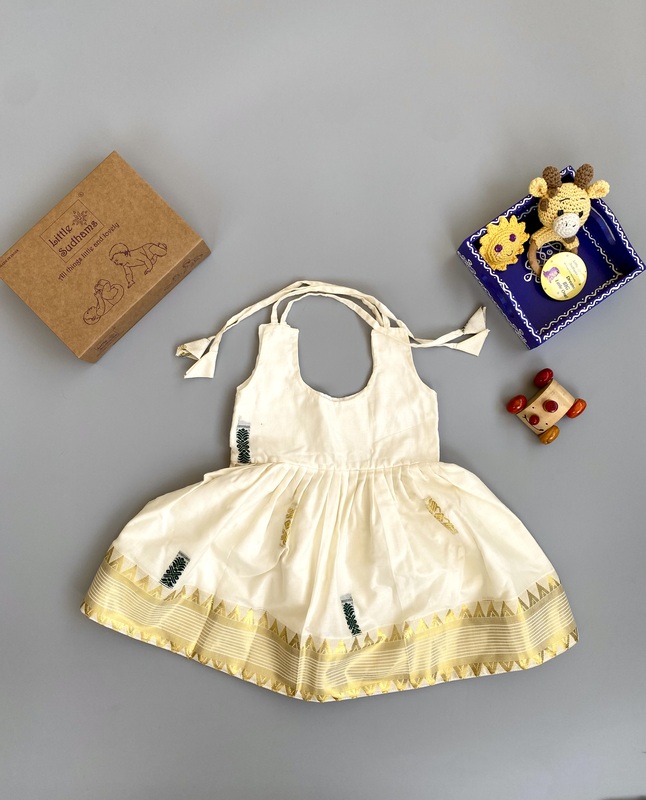 Newborn Baby Girl Cotton Dress (6-12 months) 6136