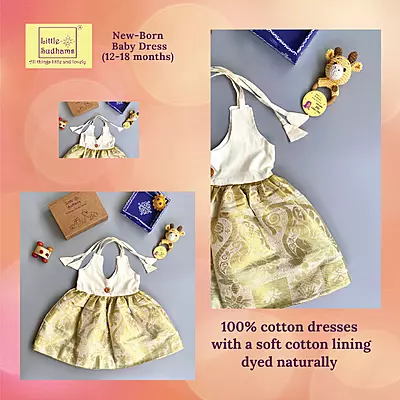 Newborn Baby Girl Dress 12063