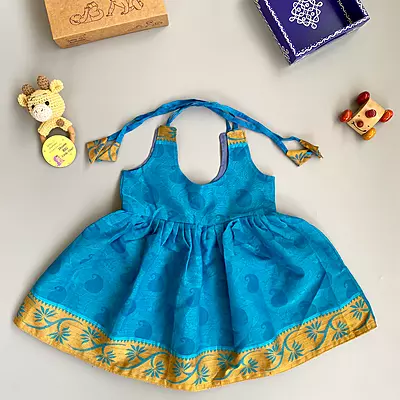 Newborn Baby Girl Cotton Dress (6-12 months) 6147