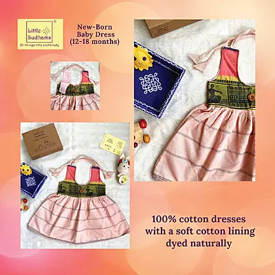 Newborn Baby Girl Dress 12028