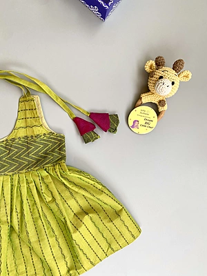 Newborn Baby Girl Cotton Dress (0-6 months) 1182