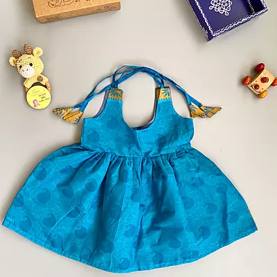 Newborn Baby Girl Cotton Dress (6-12 months) 6150