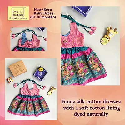 Newborn Baby Girl Dress 12062