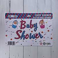 Baby Shower Gliter UV Multi Banner | Pack of 1 Set