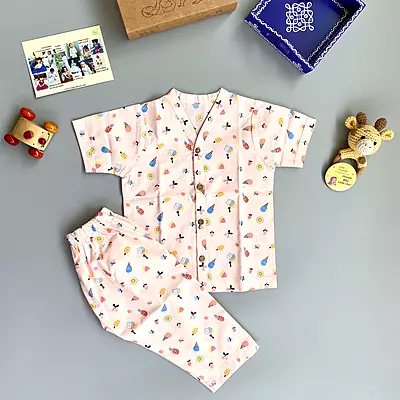 Cotton Kids Co-ord Set | Unisex Baby Clothes | Super Soft Premium
