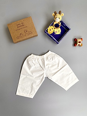 Organic Cotton Baby Boy Kurta Pajama Set (Blue - Aeroplane)